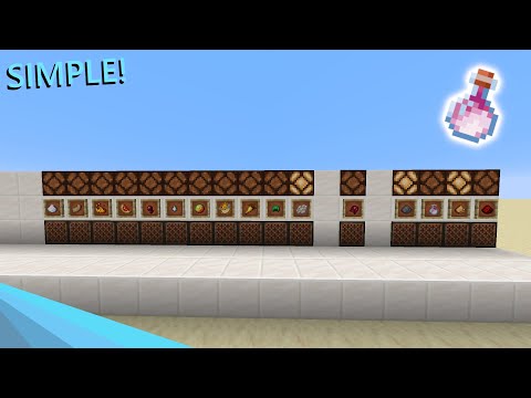 Minecraft 1.16+ | Automatic Potion Brewing Station Tutorial