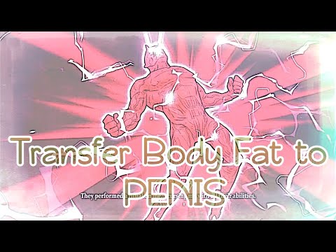 Transfer body fat to penis subliminal frequency