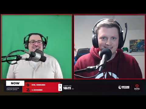 EG vs 4Zoomers Game 3   DPC NA League Upper Division w  Lyrical & Trent