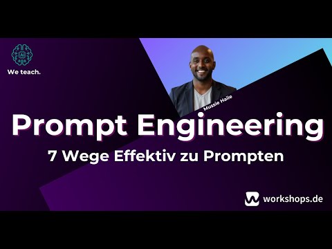 7 Wege effektiv zu Prompten – Live Webinar "Von Null auf KI"