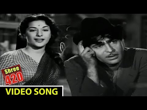 Echikidanna Video Song || Shree 420 Hindi Movie || Raj Kapoor, Nargis || Eagle Mini