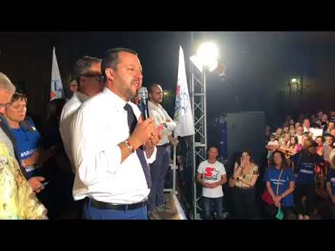 🔴 Ministro Matteo Salvini da Pisa -  22/06/2018