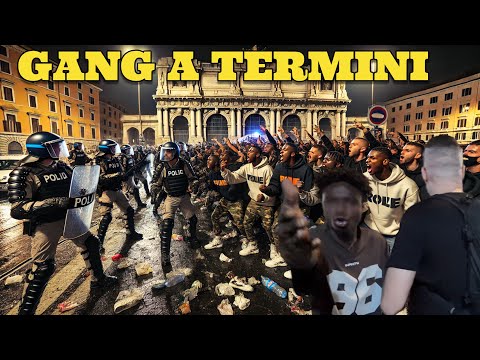 Gang tengono in ostaggio le vie della Stazione Termini