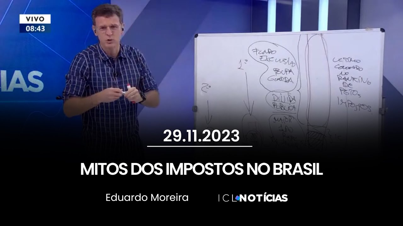 Vamos quebras alguns mitos sobre os impostos no Brasil.