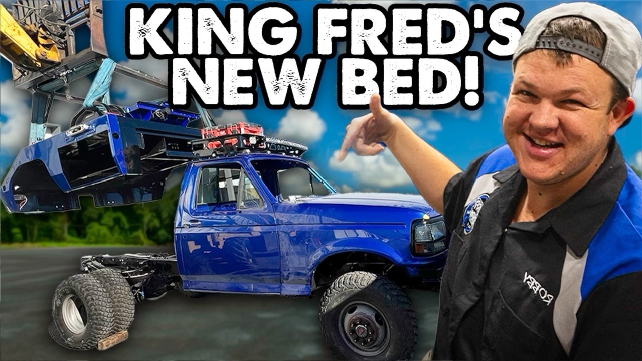 Lots Of Hard Work On King Fred For This Moment!