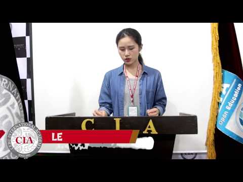 【菲律賓遊學】Una - 夜間免費選修課 // 英文朗讀訓練 // 結業證書 // 門檻之一 (Cebu International Academy - CIA)