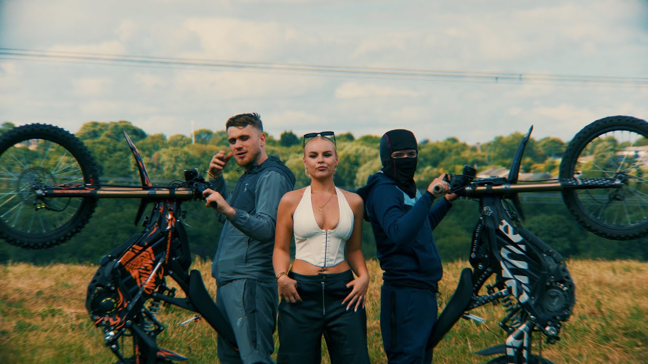Marky B x YA - Paranoid music video featuring a Traction Bikes Sur-Ron