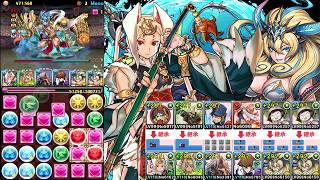 【実況】裏列界  周回はツクヨミ×ノルザで決まり！！【パズドラ】