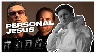 Personal Jesus - Depeche Mode (Guitar Tutorial Lesson Tab)