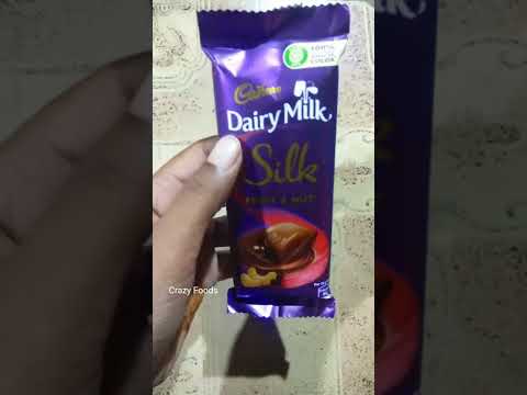 Dairy milk Silk Fruits and nuts | #cadbury #dairymilksilk #dairymilk  #chocolate#review#viral#shorts