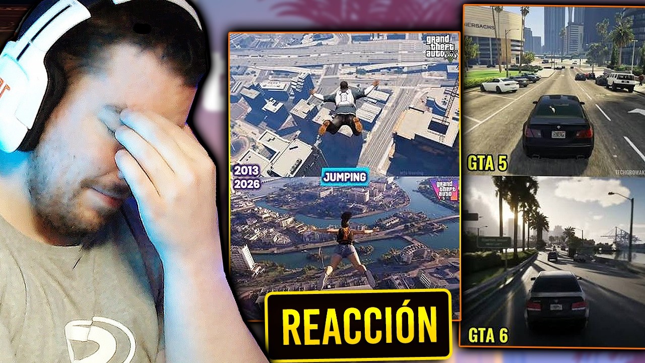 "Es como GTA V con mods" Comparan GTA 5 con GTA VI y como era de esperar, es UNA LOCURA