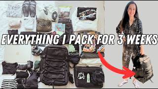 how to travel with only a backpack to avoid airline fees *minimalist packing*