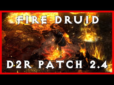 NEW Fire Druid | Diablo 2 Resurrected PTR Patch 2.4