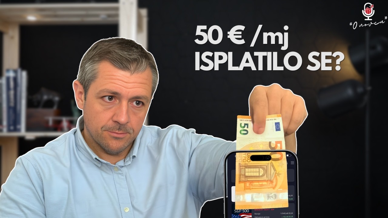 Svaki mjesec sam uplaćivao 50€ u ETF-ove. Evo rezultata.