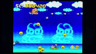 Super AirZonk Tubo Grafx CD gameplay. On the Polymega. 