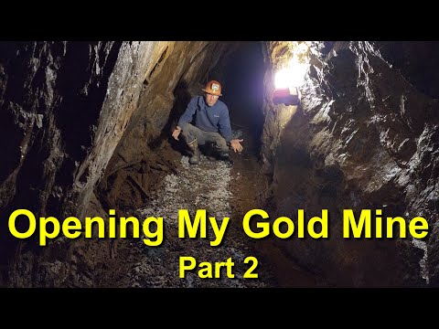 Opening My Gold Mine! Part 2: Making Gravel & Rehabbing The Floor