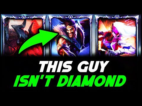 60% Winrate Gold Draven Goes into DIAMOND Solo Q for the First Time! - League of Legends