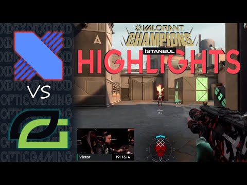 [OpTic Gaming vs DRX] Playoffs - HIGHLIGHTS | Valorant Champions 2022