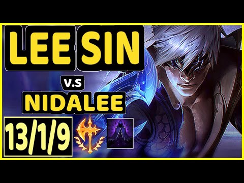 ERASUS (LEE SIN) vs NIDALEE - 13/1/9 KDA JUNGLE GAMEPLAY - BR Ranked MASTER