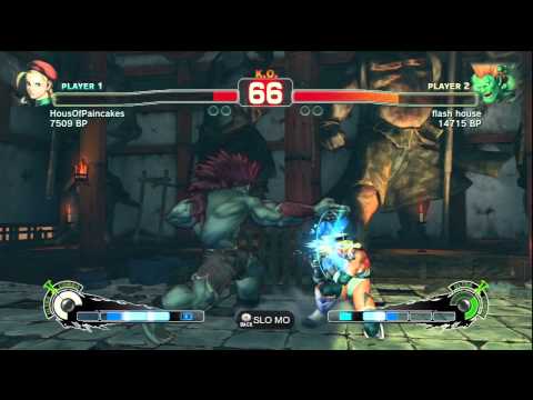 HousofPaincakes (Cammy) vs Flash House (Blanka)