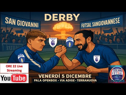 SERIE C1: SAN GIOVANNI vs FUTSAL SANGIOVANNESE (LIVE)