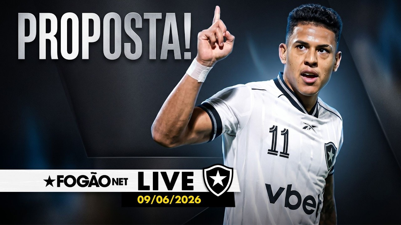 LIVE | Matheus Martins recebe proposta; Botafogo sofre novo transfer ban