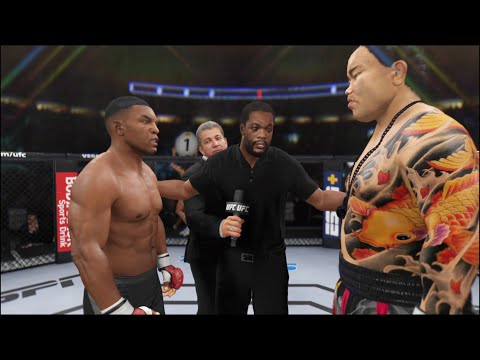 Mike Tyson vs. Yakuza Sumo - EA Sports UFC 4 - Boxing Club 🥊
