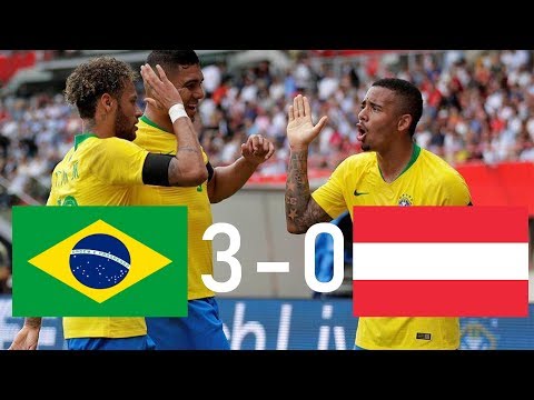 Brésil vs Autriche 3-0 / Buts & Résumé complet (10/06/18)