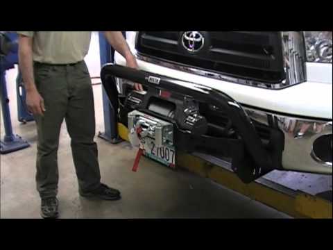 SORC Video Blog: Westin Max Winch Mount on Toyota Tundra