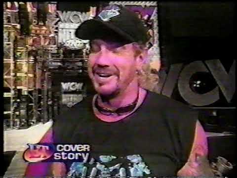 Backstage at WCW event