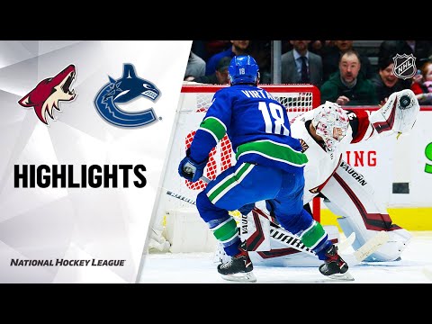 NHLハイライト｜コヨーテ@カナックス 03/04/20 (NHL Highlights | Coyotes @ Canucks 03/04/20)