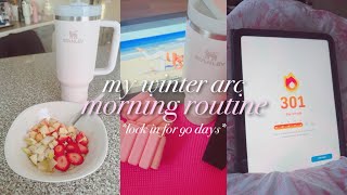 ⭐️7AM WINTER ARC MORNING ROUTINE⭐️