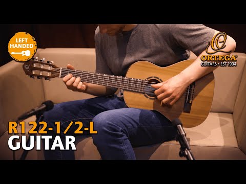 Ortega Family Series 1/2 Size Left-Handed Nylon Classical Guitar w/ Bag image 12