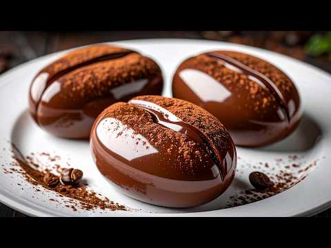 Niemand glaubt, dass das Tiramisu ist! ☕️ Die schönsten "Kaffeebohnen"