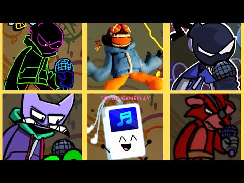 FNF Lo Fight but everytime it's Boyfriend turn a Different Skin Mod is used