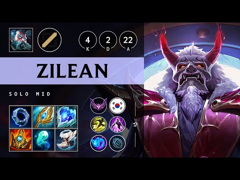 Zilean Mid vs Veigar - KR Master Patch 25.17