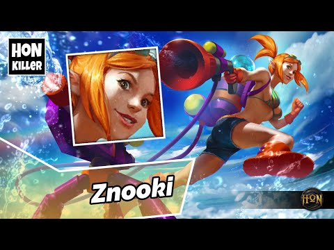 HoN Engineer Gameplay - Znooki - 25 Kills