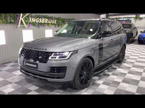 2019 Range Rover Autobiography 3.0 SDV6 with 22"s + Black Pack+ Side Steps
