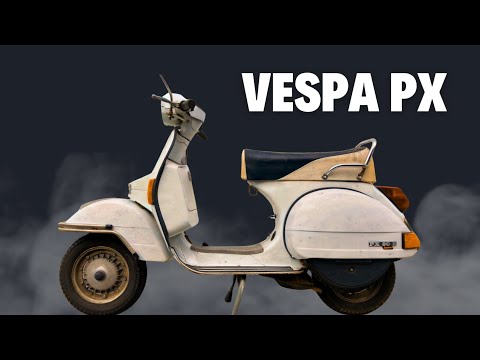 40 year old rusty Vespa | Perfect restoration