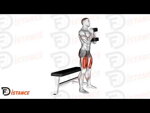 Squat gobelet sur plateforme - Exercice Squat gobelet sur plateforme en vidéo