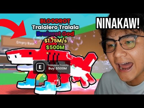 ROBLOX STEAL A BRAINROT || NINAKAW BRAINROT GOD KO