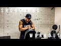 【筋トレ】 筋肉の収縮に、全集中する肩トレ【Vlog】【減量】