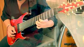 After the Burial - A Wolf Amongst Ravens (full guitar cover with solo)