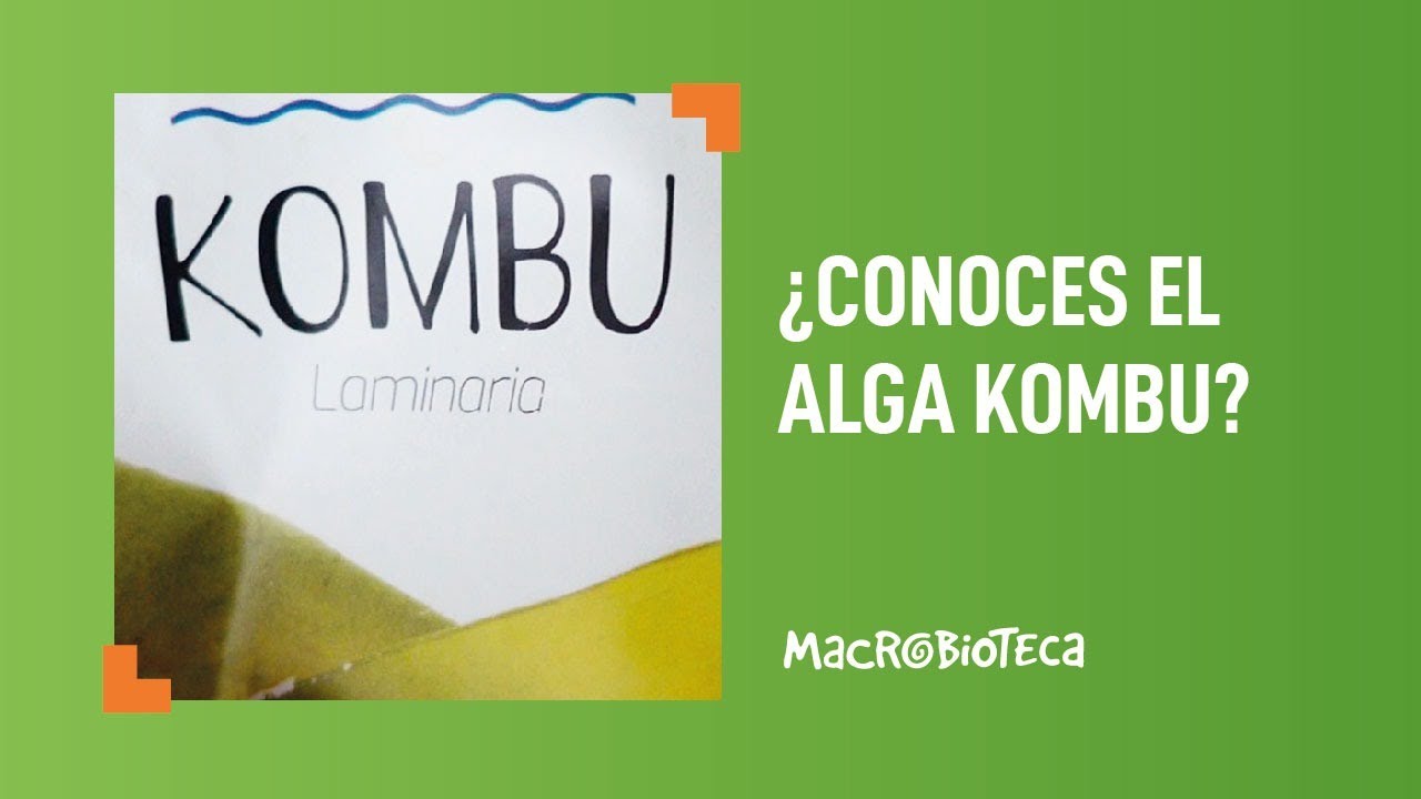 ¿Conoces el Alga Kombu