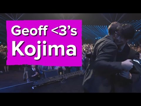 Hideo Kojima finally receives his award - The Game Awards 2016