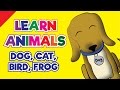 Learn Animals in English | I'm A Dog! | Dog, Cat ...
