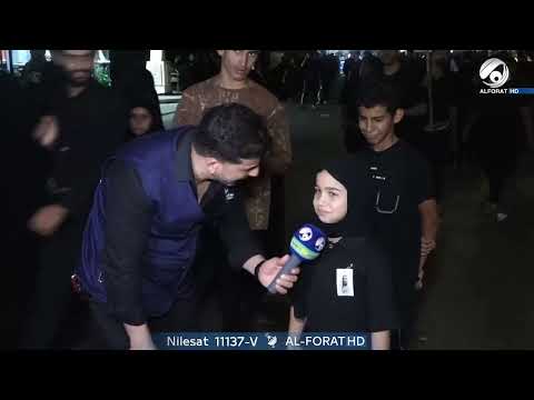 فيديو | براءة الطفولة تتوشح بشرف الخدمة الحسينية