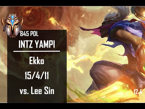 INTZ Yampi Ekko JG vs Lee Sin - BR Challenger Patch 12.4
