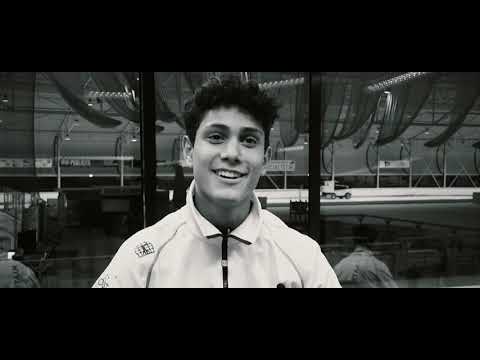 Promo NK afstanden Mervin Maatman Sebas Diniz en Kai in 't Veld