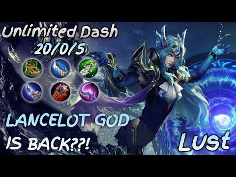 LANCELOT UNLIMITED DASH!! 20 Kills With No Deaths | Mobile Legends Bang Bang